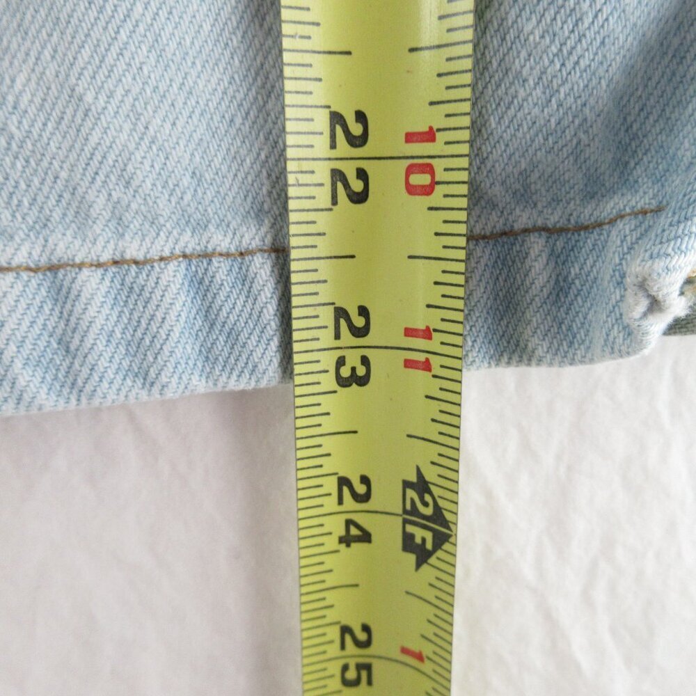 Frame Le Mixed Media Shirt Jacket Size S Cargo Denim Blue Green - Picture 9 of 11
